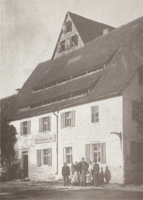 Wittelsbacher Hof um 1909 (Bild von R. Schlaug)