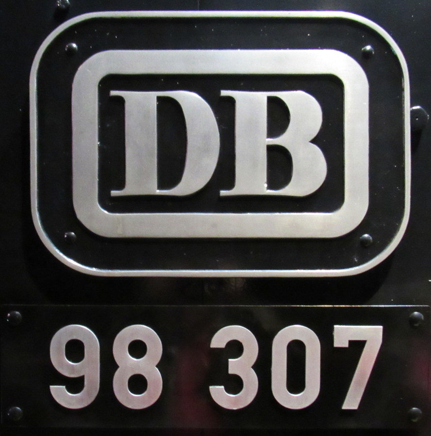 Das »Logo« der 98 307 im Original